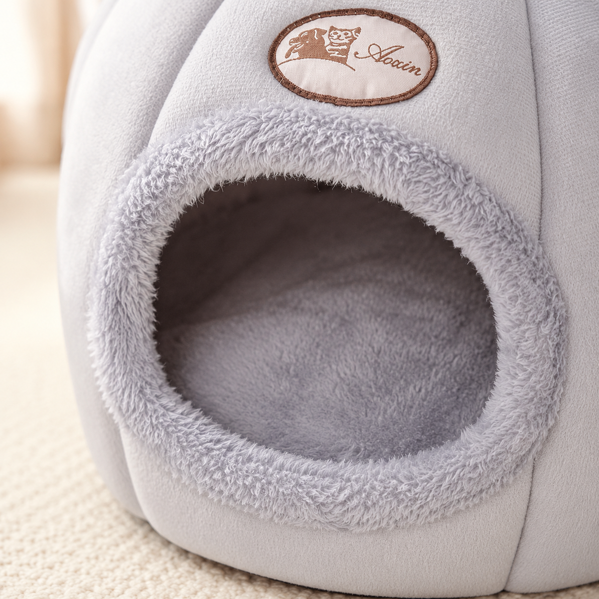 Nid Douillet Cosy Cave – Couchage Cocooning pour Chat