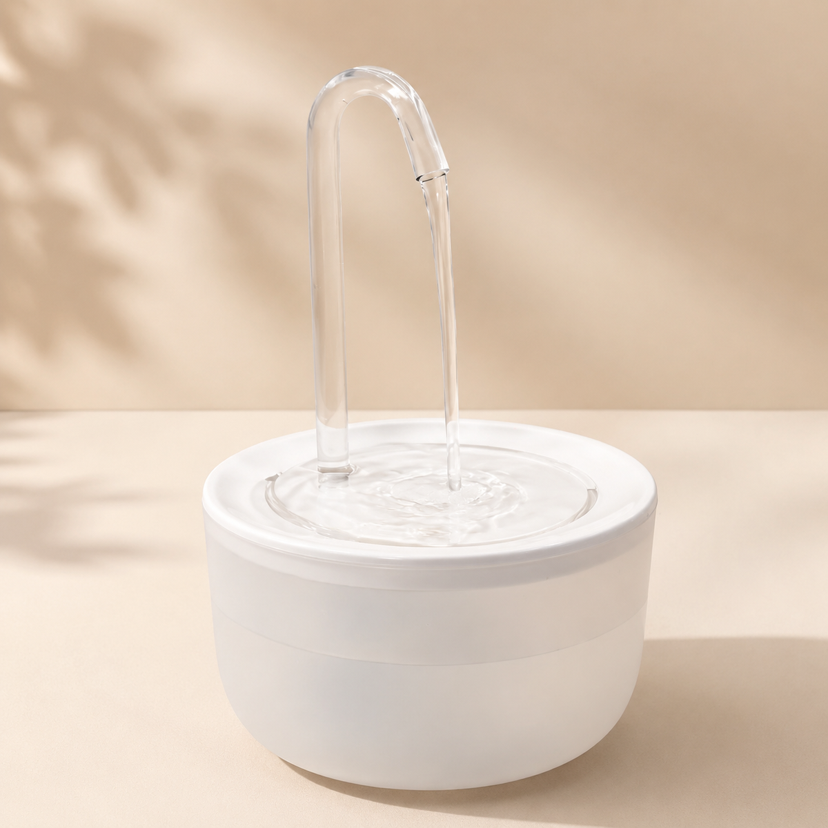 Fontaine à Eau Fleur 1,2 L pour Chat – Silencieuse & Filtrante