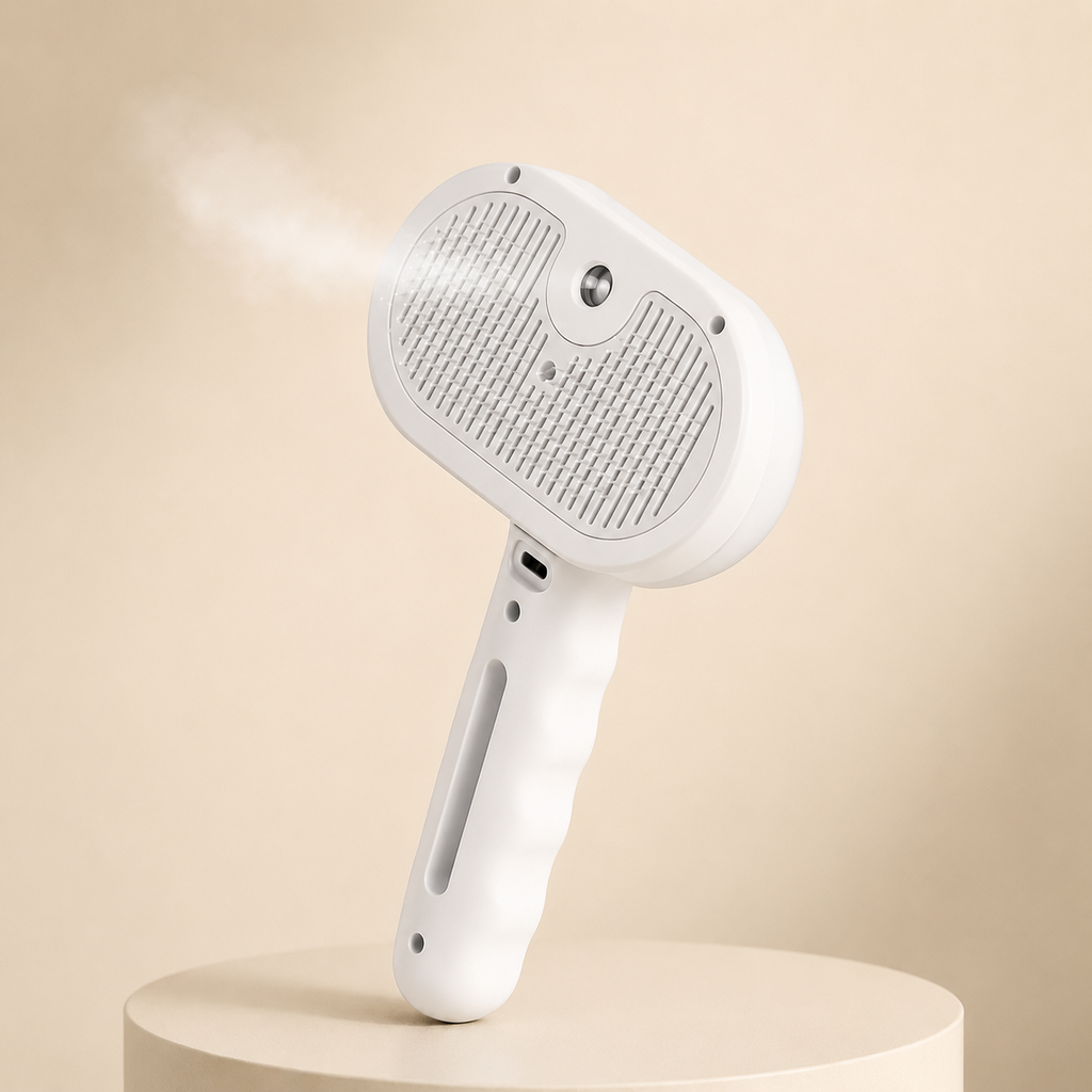 Brosse Brume 3-en-1 pour Chat – Démêlage & Massage